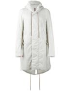 Rick Owens Drkshdw Lightweight Coat, Men's, Size: Small, Grey, Nylon/polyester