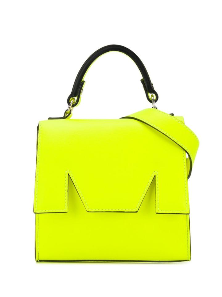 Msgm Mini Tote - Yellow