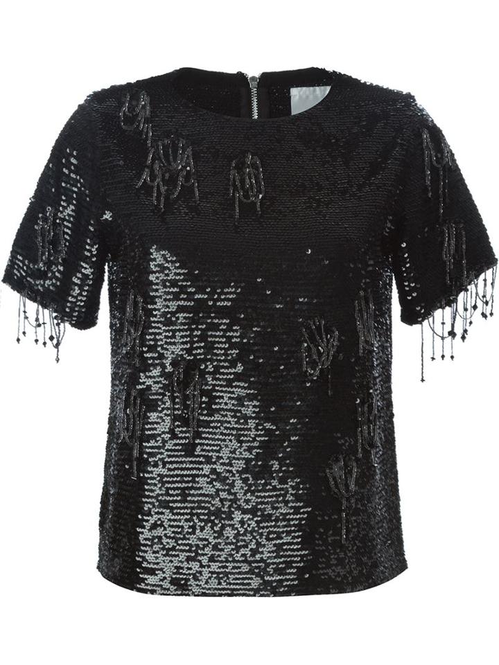 Ashish Beaded Sequin Blouse