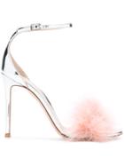 Gianvito Rossi Stiletto Sandals - Metallic