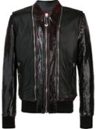 Philipp Plein Zip Detailed Bomber Jacket