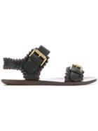 See By Chloé Buckle Strap Sandals - Brown