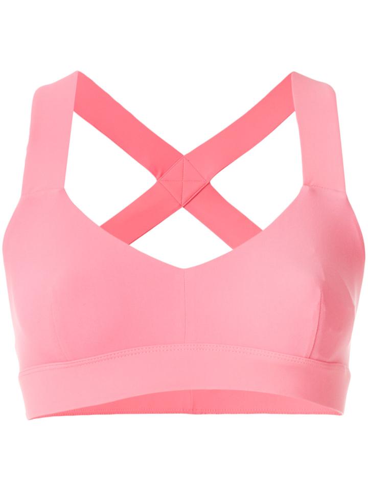 No Ka' Oi Ola Performance Bra - Pink & Purple