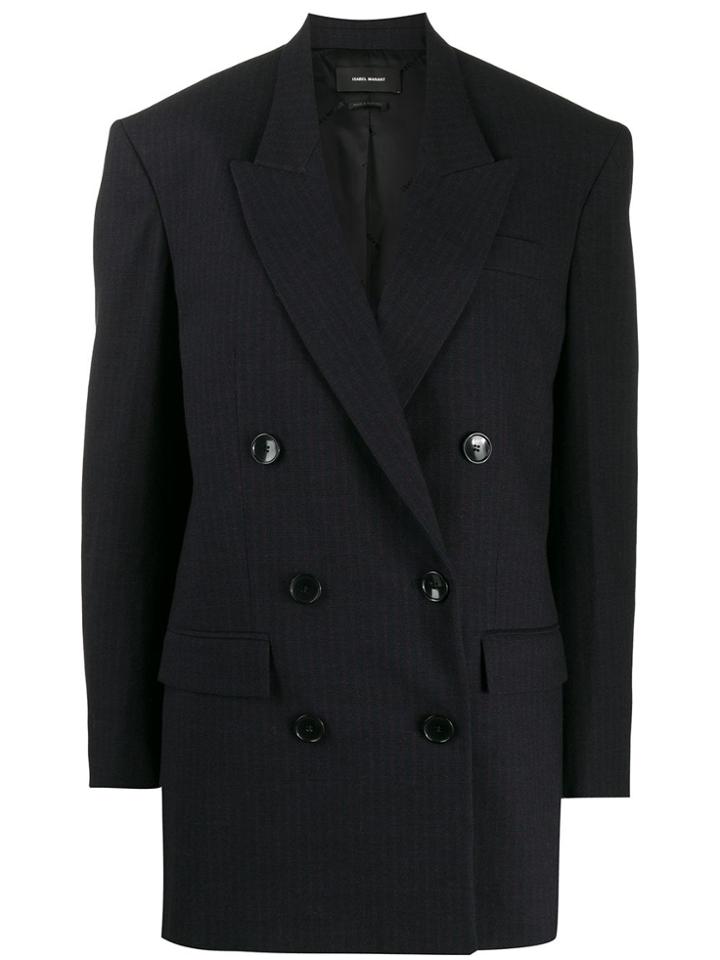 Isabel Marant Double-breasted Blazer - Blue
