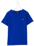 Ralph Lauren Kids - Logo T-shirt - Kids - Cotton - 2 Yrs, Blue