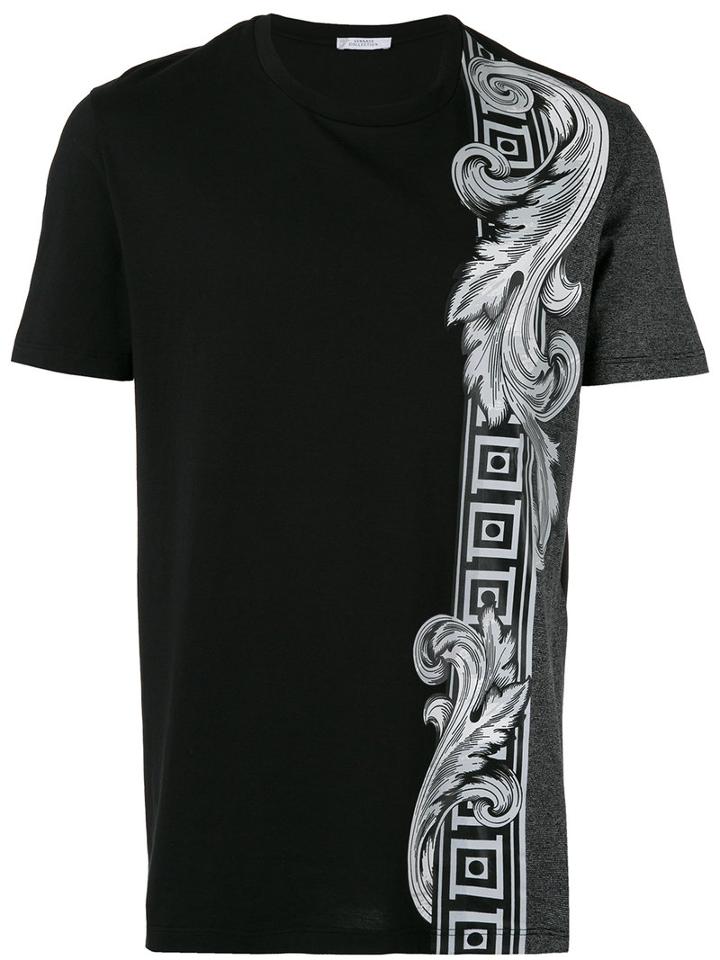 Versace Collection - Printed T-shirt - Men - Cotton - S, Black, Cotton