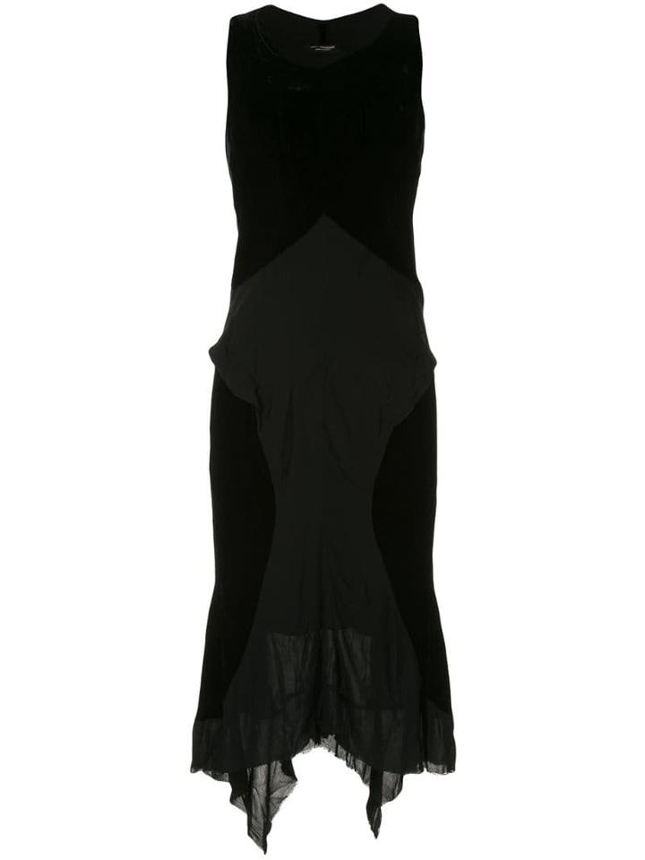 Junya Watanabe Comme Des Garçons Pre-owned Asymmetric Dress - Black