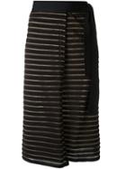 Egrey Midi Skirt, Women's, Size: P, Black, Viscose
