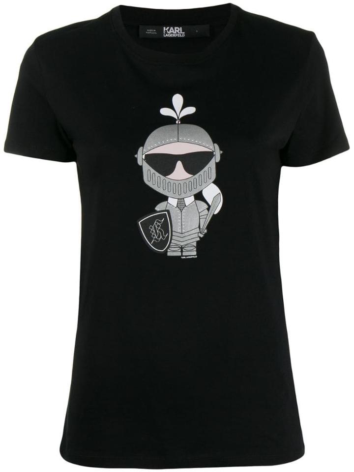 Karl Lagerfeld Karl's Treasure Knight T-shirt - Black