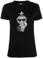 Karl Lagerfeld Karl's Treasure Knight T-shirt - Black