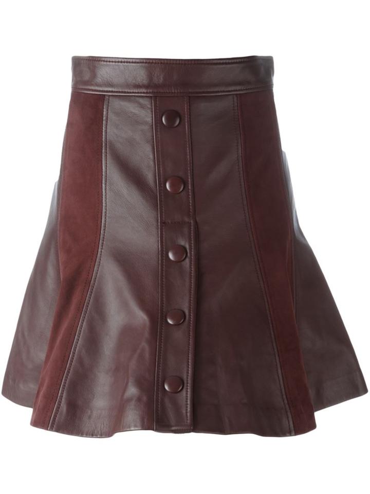 Just Cavalli Leather Skirt