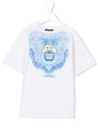 Roberto Cavalli Kids - Monkey Print T-shirt - Kids - Cotton/elastodiene - 4 Yrs, White