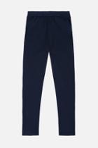 Ami Alexandre Mattiussi Elasticated Waist Trousers, Men's, Size: 40, Blue, Cotton