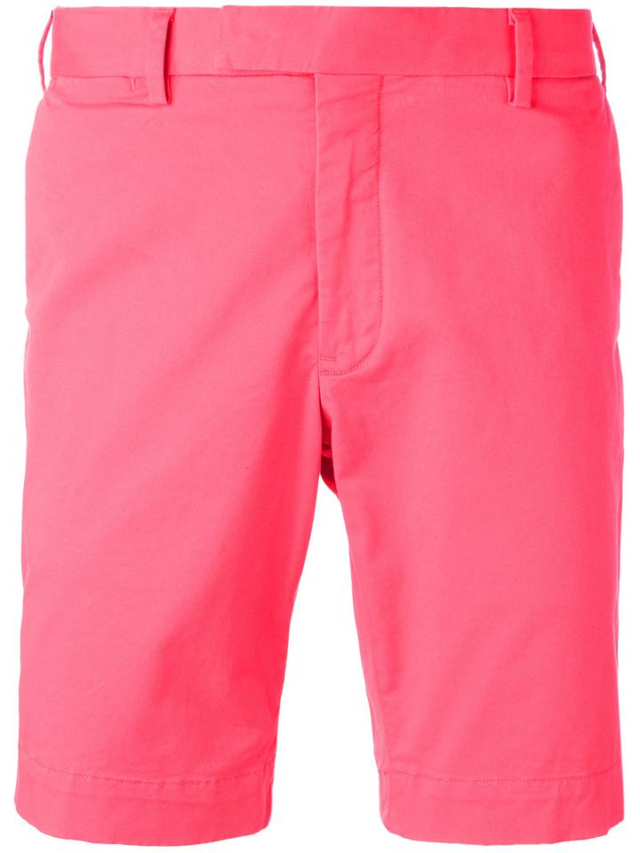 Polo Ralph Lauren Chino Shorts, Men's, Size: 30, Pink/purple, Cotton/spandex/elastane