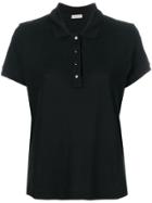 Moncler Classic Fitted Polo Shirt - Black