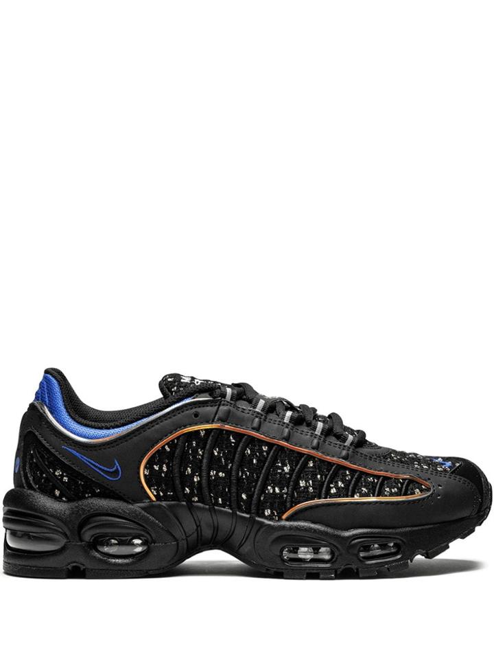 Nike X Supreme Air Max Tailwind 4 Sneakers - Black