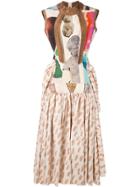 Marni Patterened A-line Dress - Multicolour