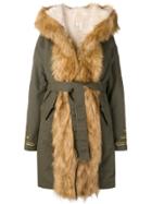 Pinko Soft Lining Parka - Green