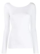 Acne Studios Open Back Sweatshirt - White