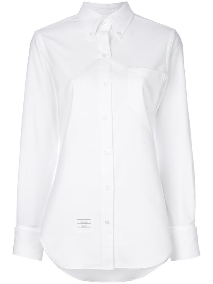 Thom Browne Pointed Collar Shirt - White