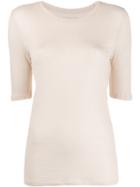 Majestic Filatures Jersey Stretch T-shirt - Neutrals