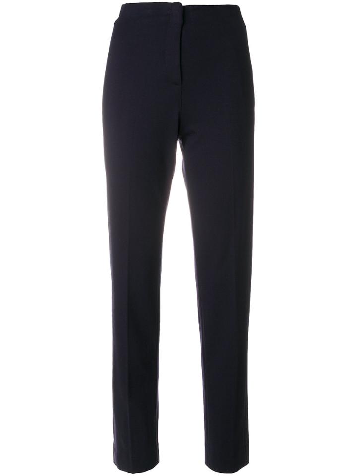 Dorothee Schumacher High Waisted Tailored Trousers - Blue