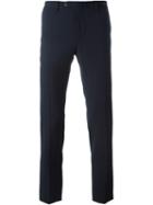 Pt01 Slim Tailored Trousers, Men's, Size: 48, Blue, Polyester/spandex/elastane/wool