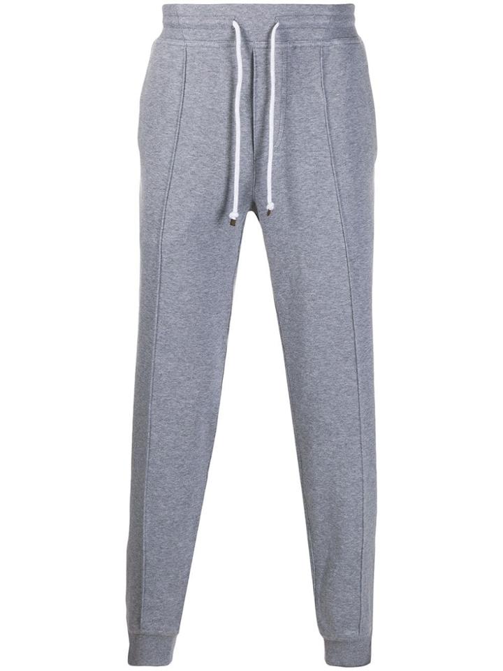 Brunello Cucinelli Slim Joggers - Grey