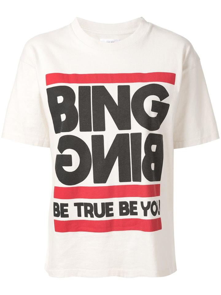 Anine Bing 'true You' T-shirt - White