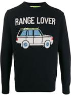Mc2 Saint Barth Range Lover Knitted Jumper - Blue