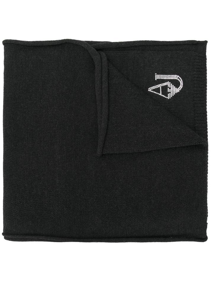 Armani Jeans Logo Scarf - Grey