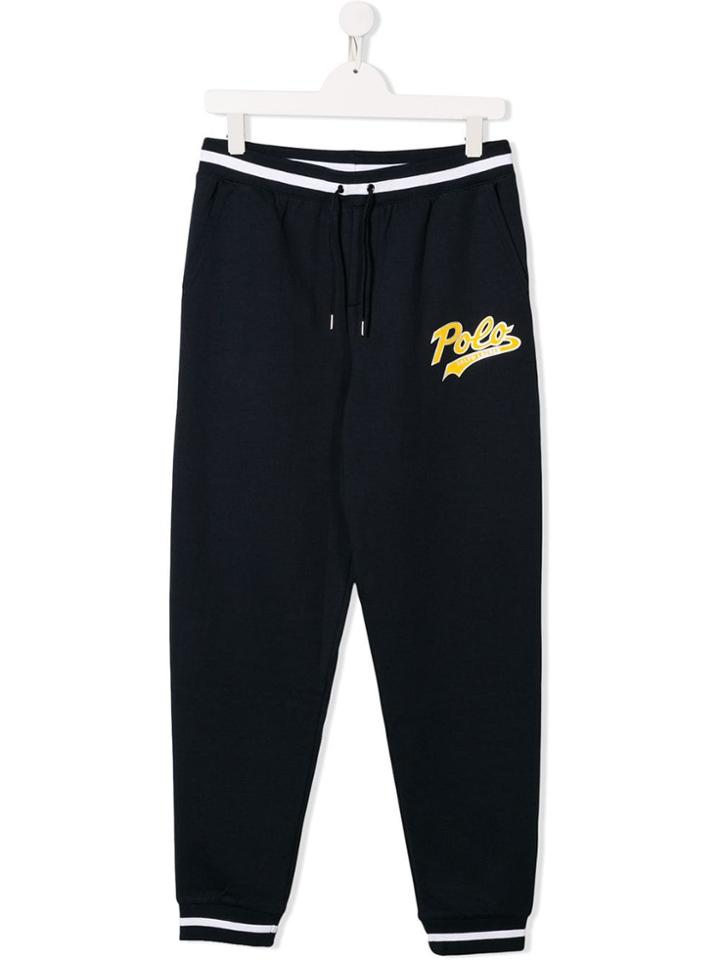 Ralph Lauren Kids Track Pants - Blue