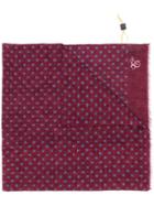 Canali Spotted Scarf - Brown
