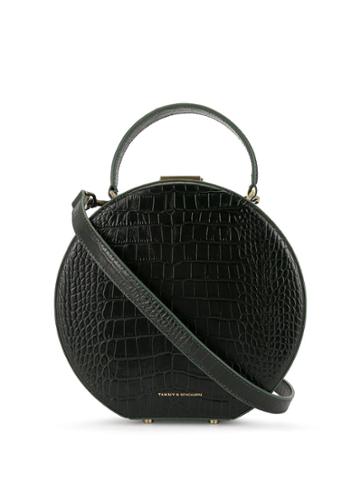 Tammy & Benjamin Crocodile-effect Box Bag - Green