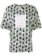 Marni Printed T-shirt, Women's, Size: 38, Green, Cotton