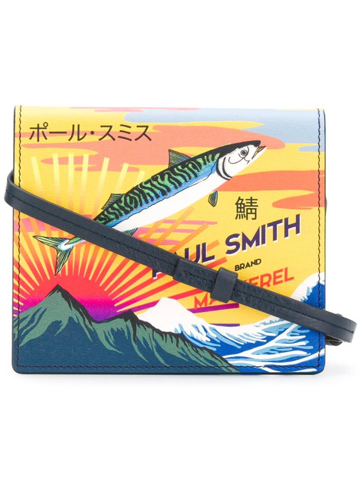 Paul Smith Mackerel Mini Crossbody Bag - Multicolour