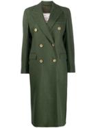Giuliva Heritage Collection Cindy Double-breasted Coat - Green