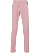 Dondup Classic Fitted Chinos - Pink & Purple