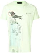 Dsquared2 Bird Print T-shirt - Green
