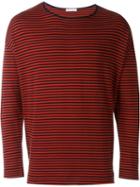 Société Anonyme Striped Loose Pullover, Men's, Size: M, Blue, Cotton
