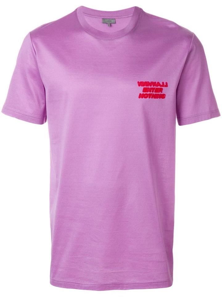 Lanvin Enter Nothing T-shirt - Pink