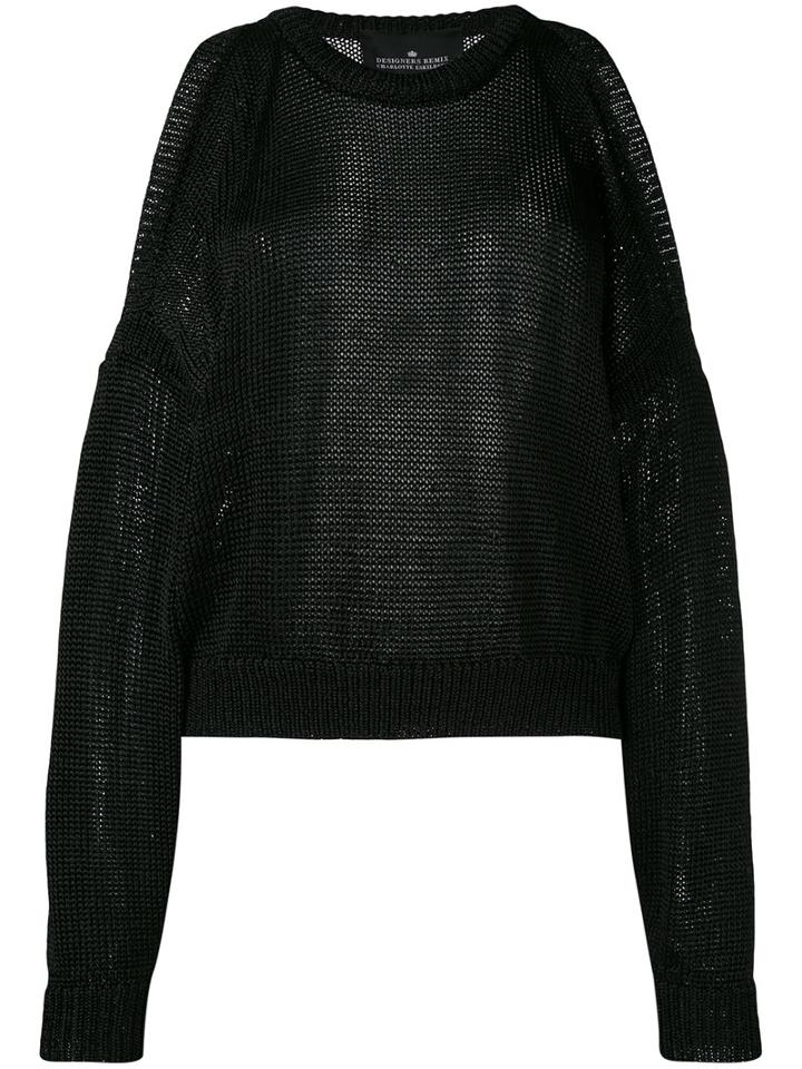 Designers Remix - Flynn Jumper - Women - Nylon/polyester - S, Black, Nylon/polyester