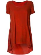 Uma Wang Plain T-shirt - Red