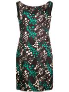 William Vintage Multi-print Sleeveless Mini Dress - Black