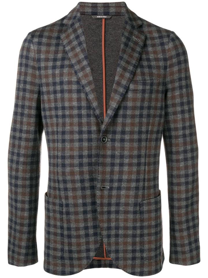 Loro Piana Checked Blazer - Neutrals