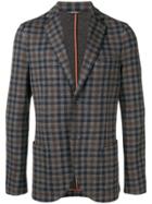 Loro Piana Checked Blazer - Neutrals