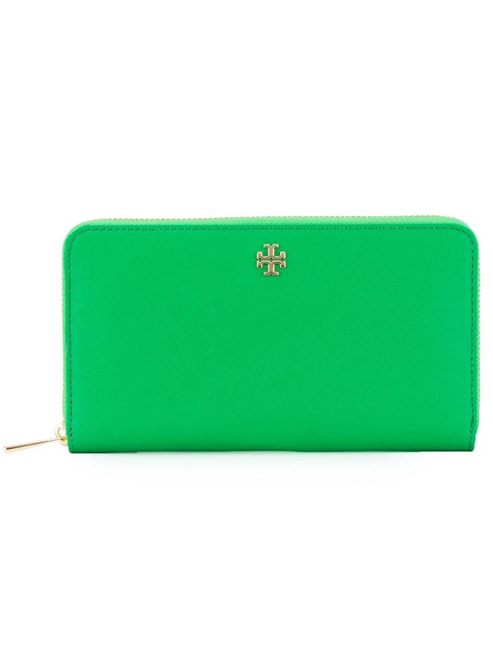 Tory Burch Zip-around Wallet - Green