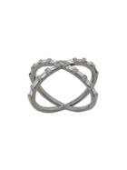 Eva Fehren Tetra Shorty Ring - Metallic