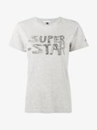 Bella Freud Super Star T-shirt, Women's, Size: Small, Grey, Cotton