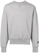 Gosha Rubchinskiy Logo Embroidered Sweater - Grey